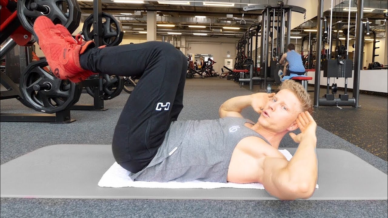 Effektives Bauchmuskeltraining - Bauchmuskeln RICHTIG trainieren! Top 6 Übungen