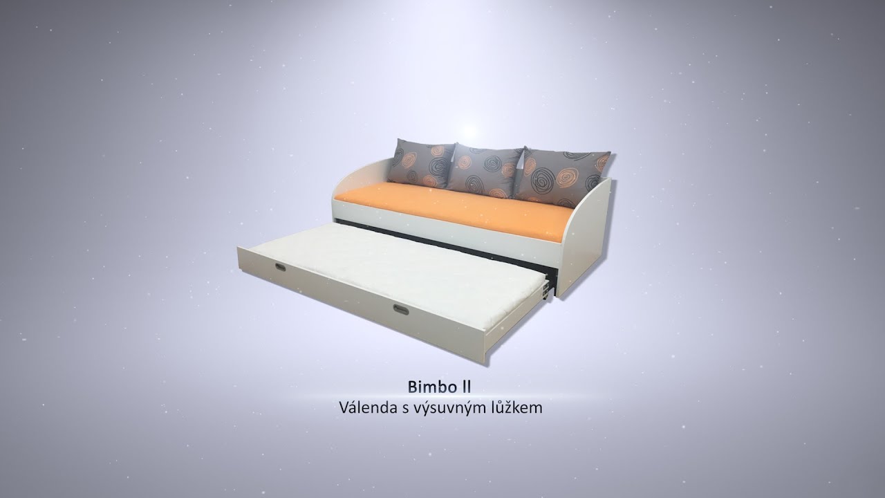 Válenda s výsuvným lůžkem - Bimbo ll
