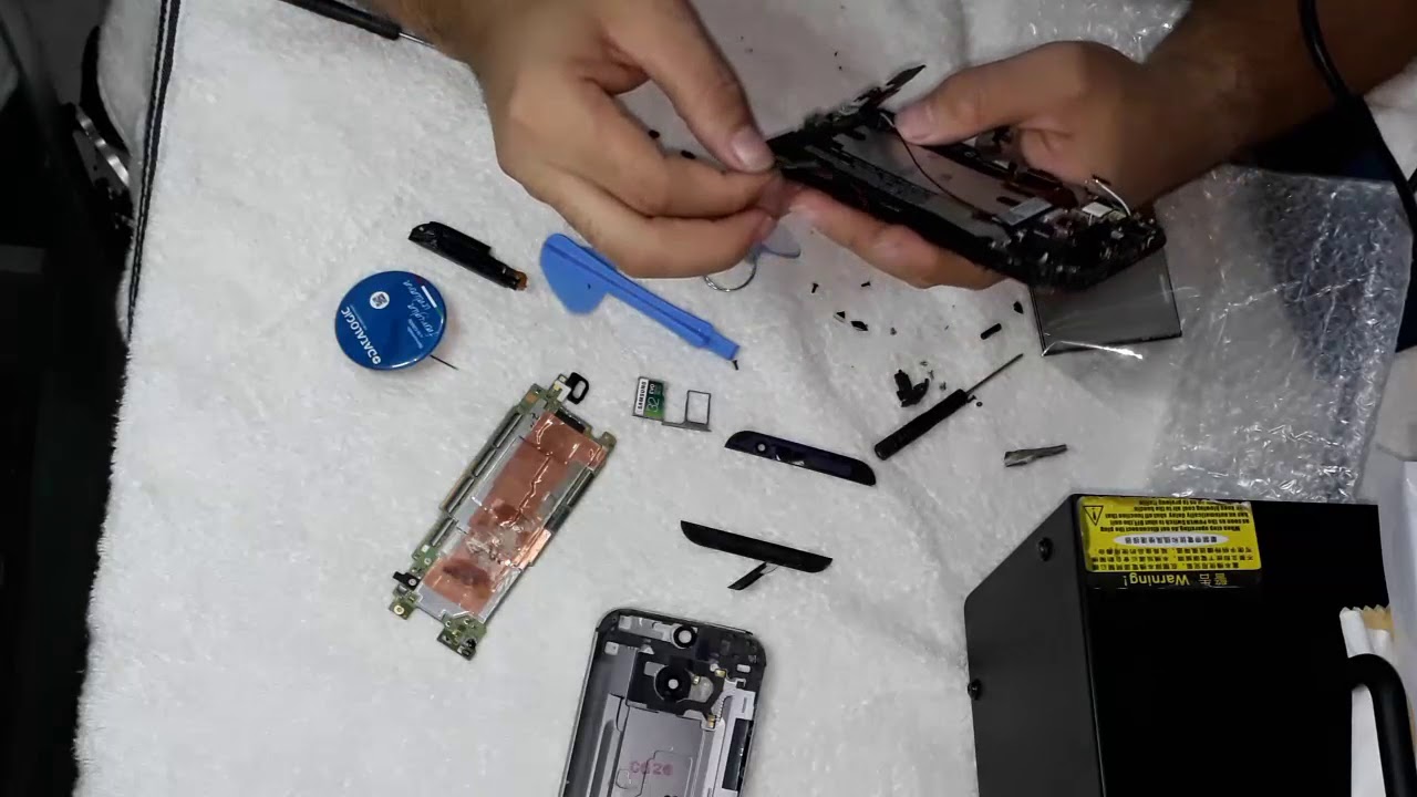 Como Cambiar Pantalla al HTC M8 y Como Desarmarlo