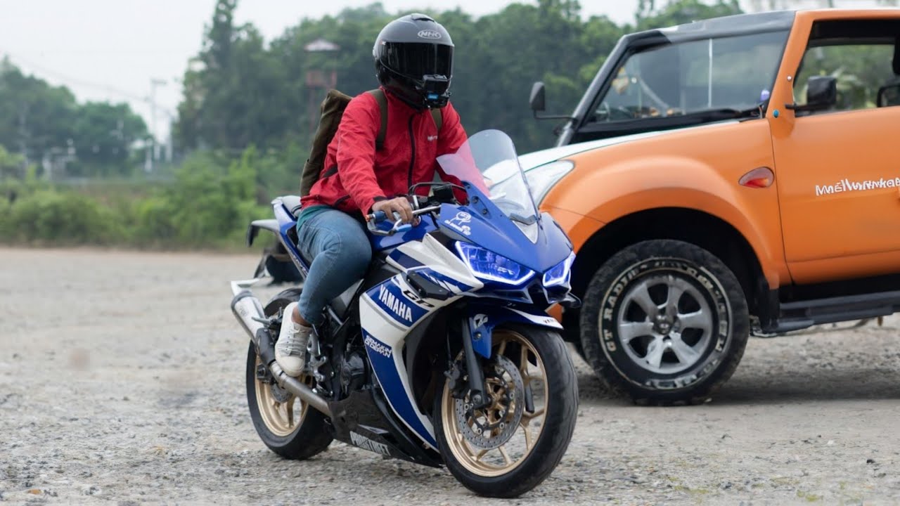 PERTAMA KALI NYOBAIN YAMAHA R25 OLD!