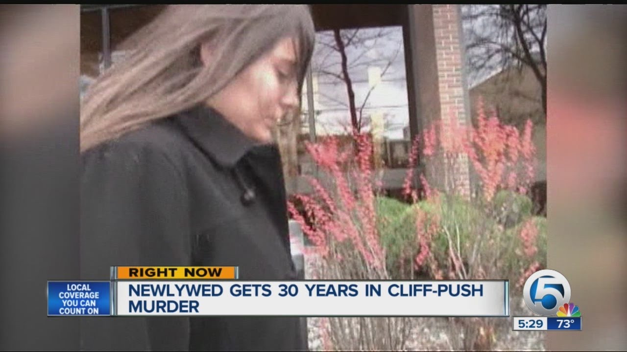 Newlywed gets 30 years in cliff-push murder