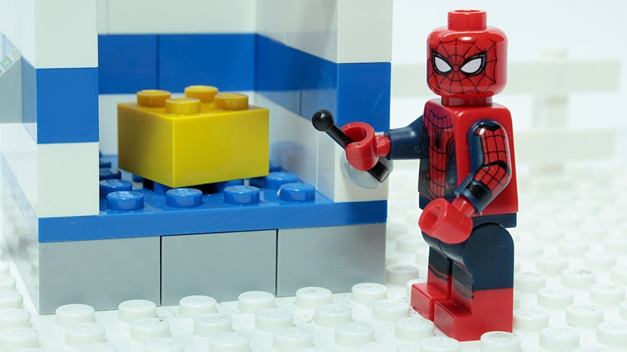 Lego Spider-man Matching Brick Objects Superheroes Funny Animation