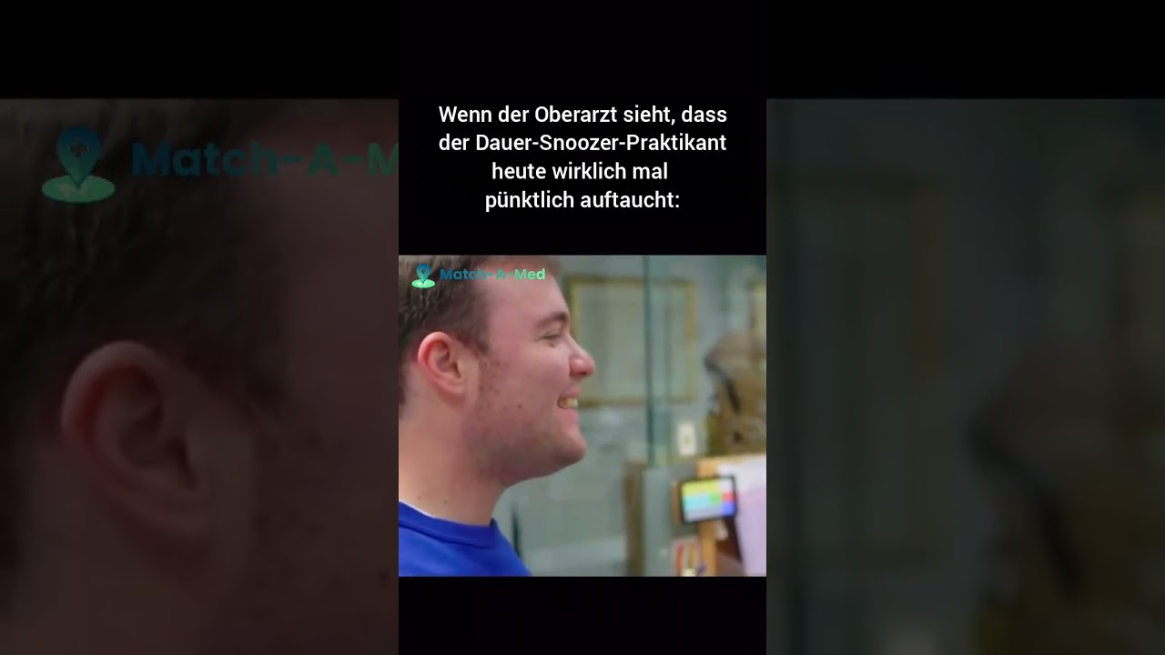 &bdquo;P&uuml;nktlich&ldquo; = noch vor der Mittagsvisite reingeschneit. matchamed.de
