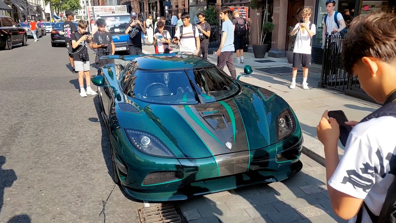 Arab Supercars in London 2024 September 812 GTS, 911 ST, Agera S, Chiron Sport, R8 and Many More