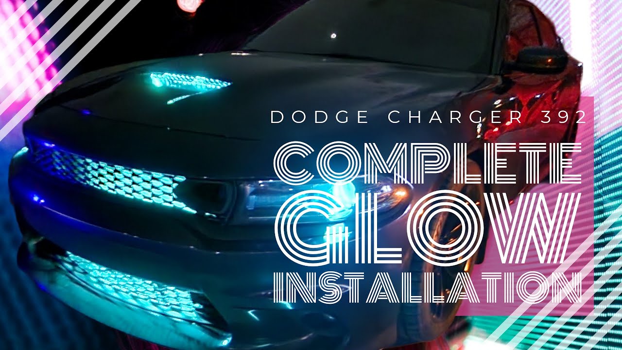 Complete Under Glow & Engine Bay Install Dodge Charger Scatpack
