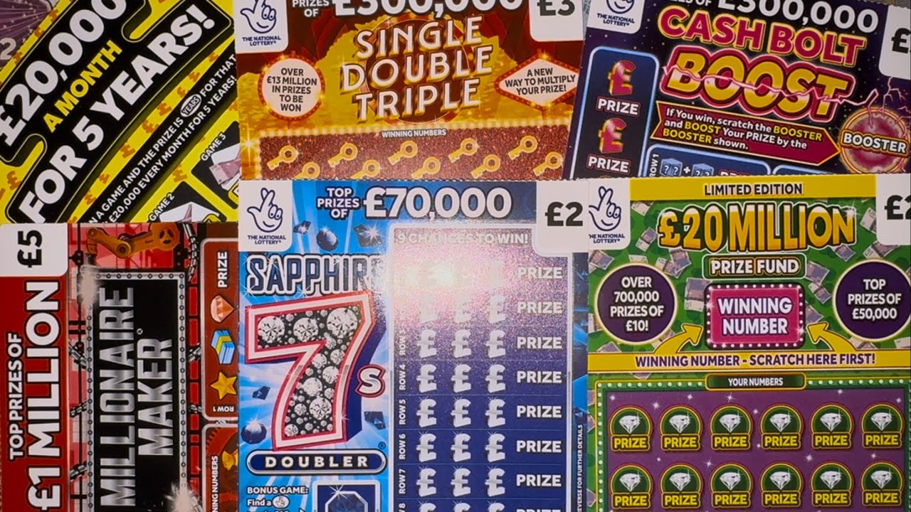 Scratchcards from The National Lottery © (481)