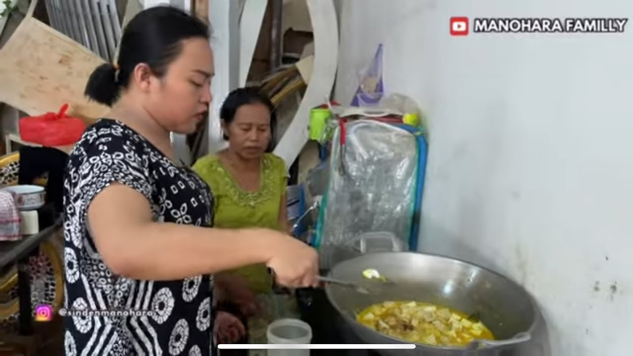 Ayoo GAESSS MASAK MASAK LAGI KANGGO MAKAN SIANG TEAM MANOHARA