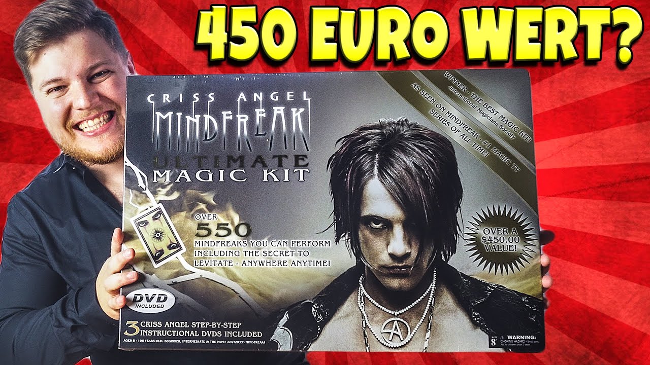 Der Criss Angel XXL Zauberkasten ist HEFTIG 😳