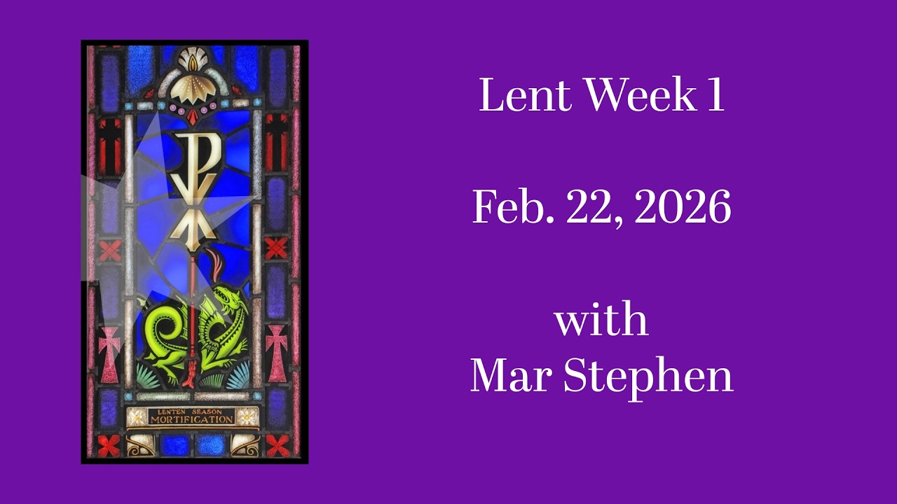1st Sunday of Lent Feb. 22,2026