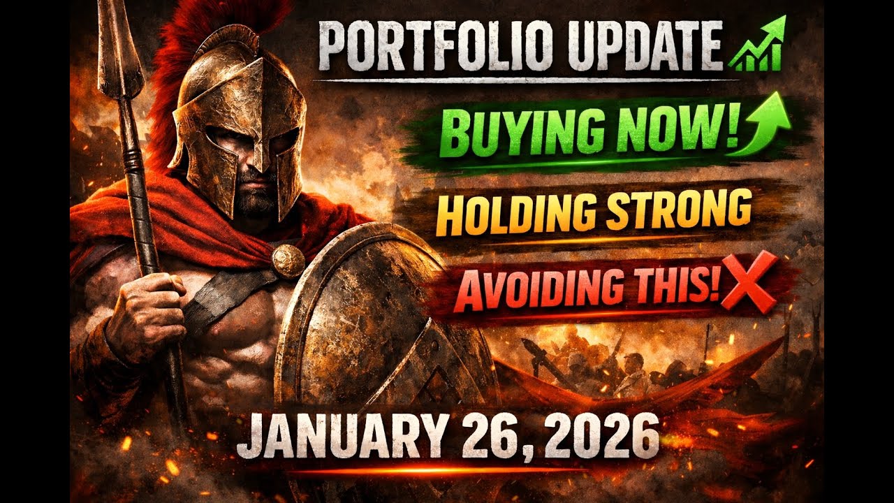 PORTFOLIO UPDATE 📈 What I&rsquo;m Buying, Holding & SELLING (January 26, 2026)