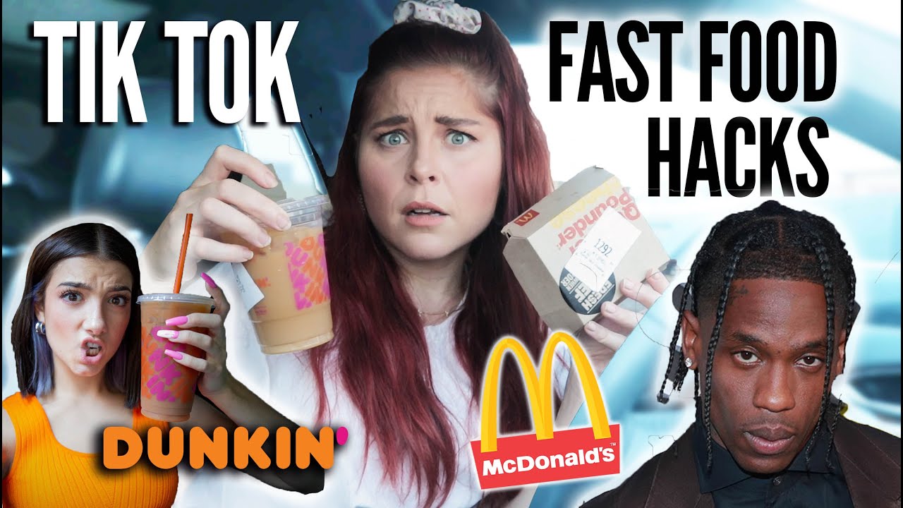 Testing Viral TikTok FAST FOOD HACKS | Travis Scott McDonalds Meal