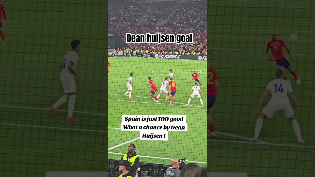 Dean Huijsen goal. Spain vs France 5-4 | HIGHLIGHTS | UEFA Nations League semi Finals
