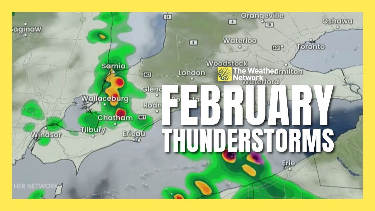 February Thunderstorms and Tornado Risk | #forecast