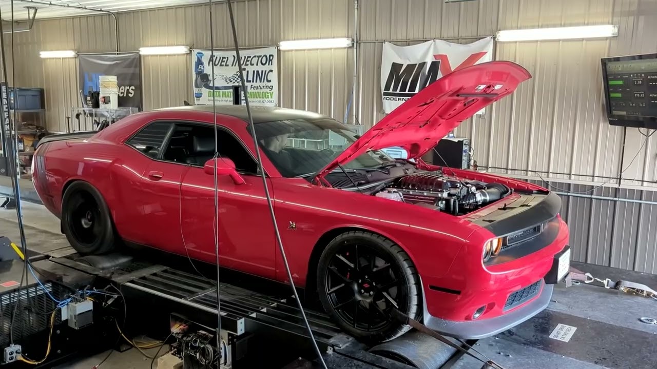 2016 Dodge Challenger R/T 5.7L HEMI v8 With a Hellcat Supercharger Made Possible by Our Adapter Kit!