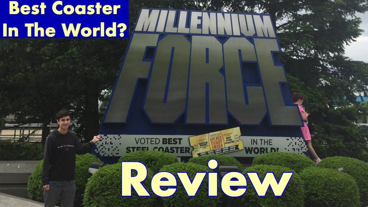 Millennium Force Review | Cedar Point | Intamin Giga Coaster