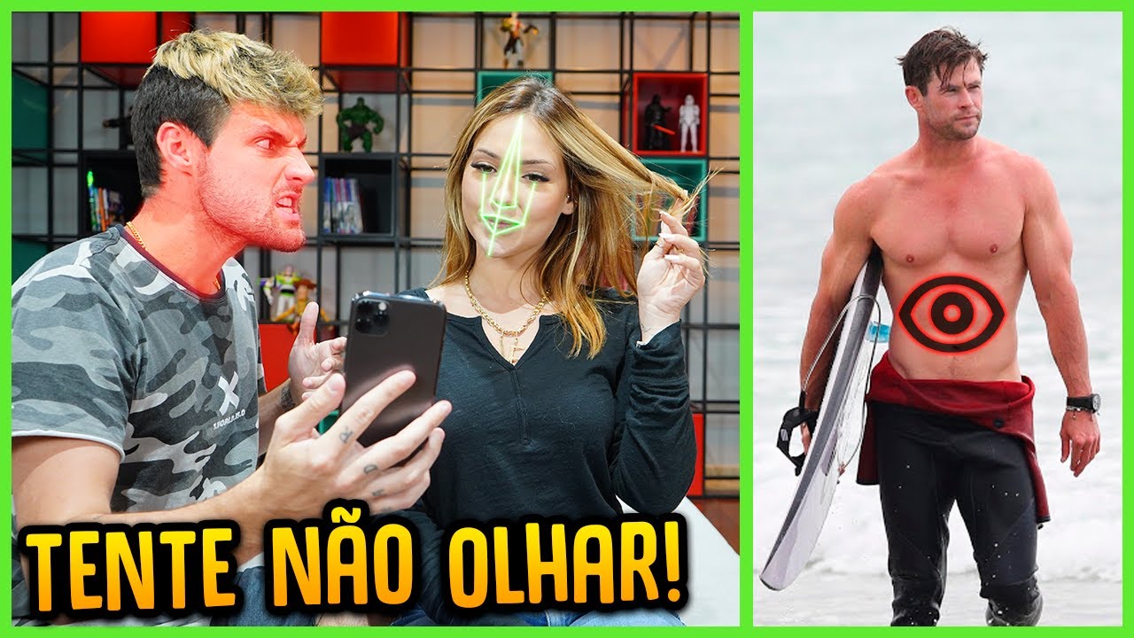MINHA EX NÃO PODE OLHAR PARA OUTROS CARAS!! ( TESTE DE VISÃO ) [ REZENDE EVIL ]