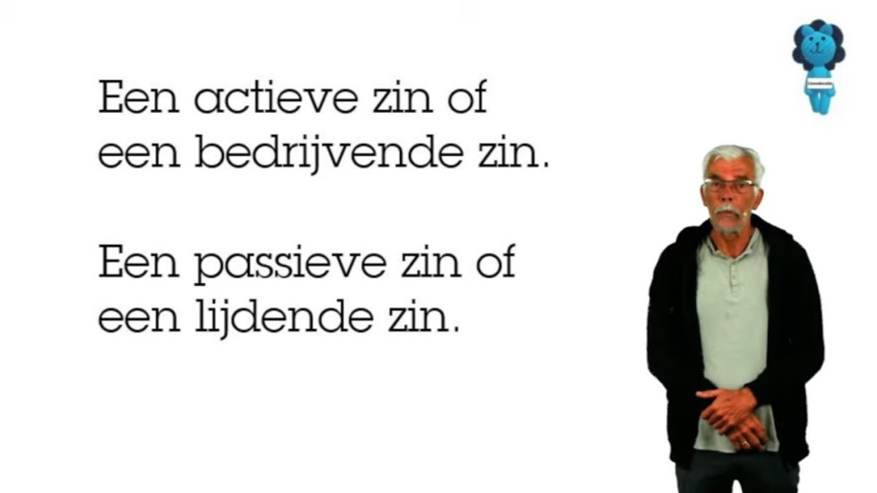 grammatica niveau: A2/B1 actieve/ bedrijvende zin en passieve/ lijdende zin