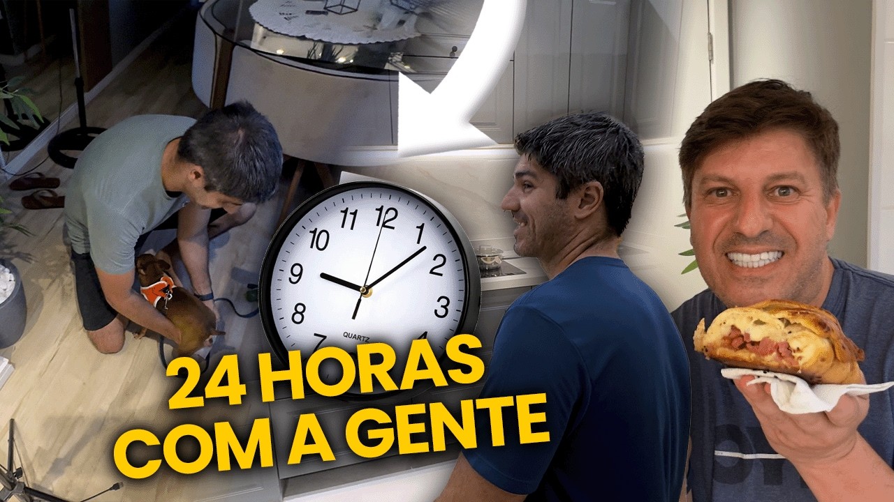 VLOG EM CASA COM O CAIO 💛 Home Office, Mercado e a Receita Mais Pedida!