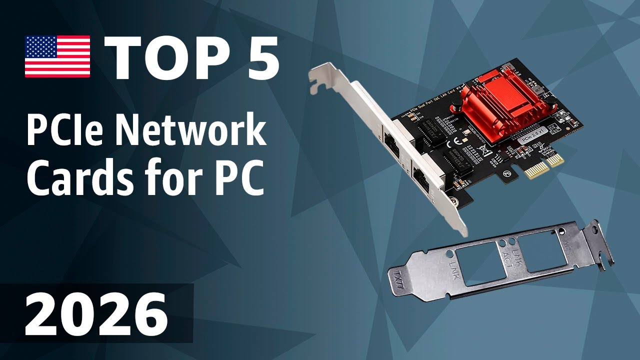 TOP—5. Best PCIe Network Cards for PC 2026