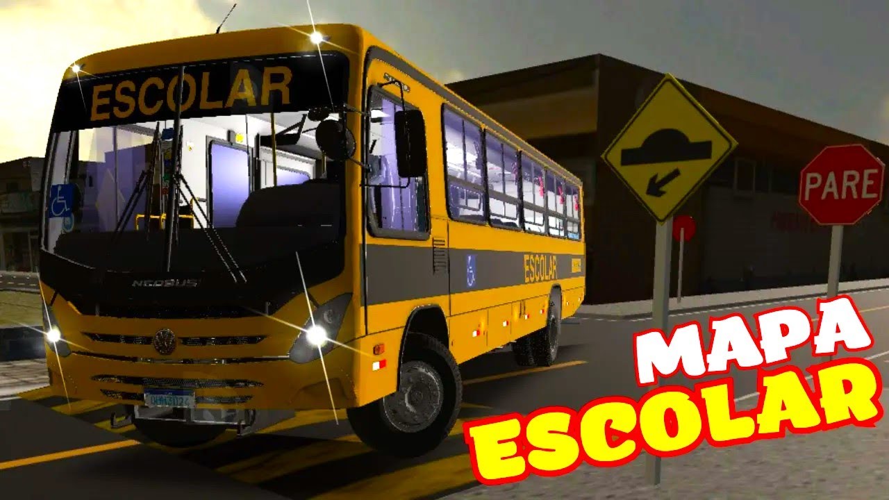 NOVO THUNDER MIDI 2022 ESCOLAR VOLKS 15.190 |MODS PROTON BUS