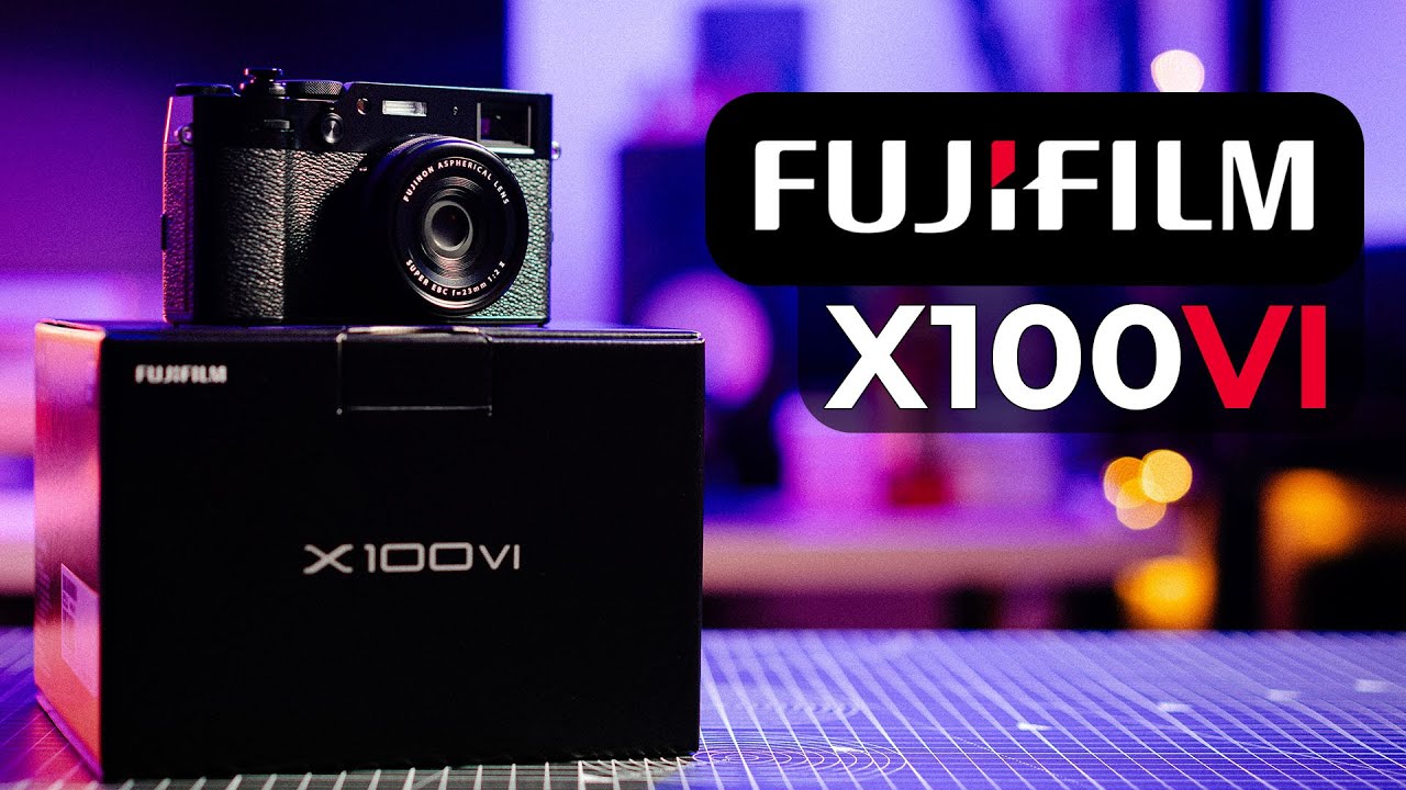 Распаковка Fujifilm X100VI и первые аксессуары