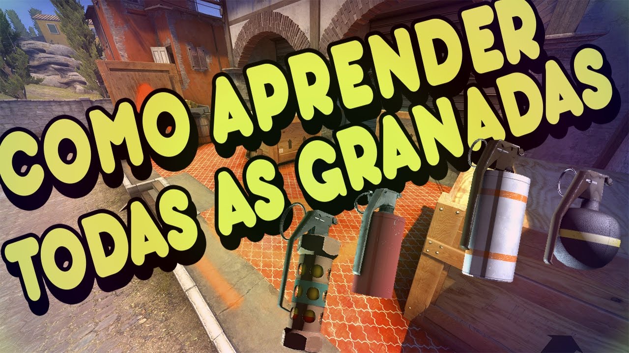COMO APRENDER TODAS AS GRANADAS DO CS:GO FÁCIL!