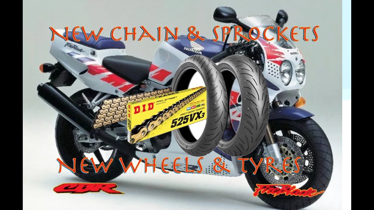 Honda CBR900 Fireblade - Continuing rebuild. D.I.D chain, powder coating wheels, Bridgestone Tyres.