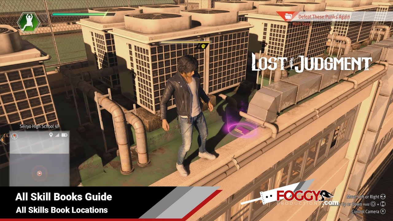 Lost Judgment - All Skill Books Guide