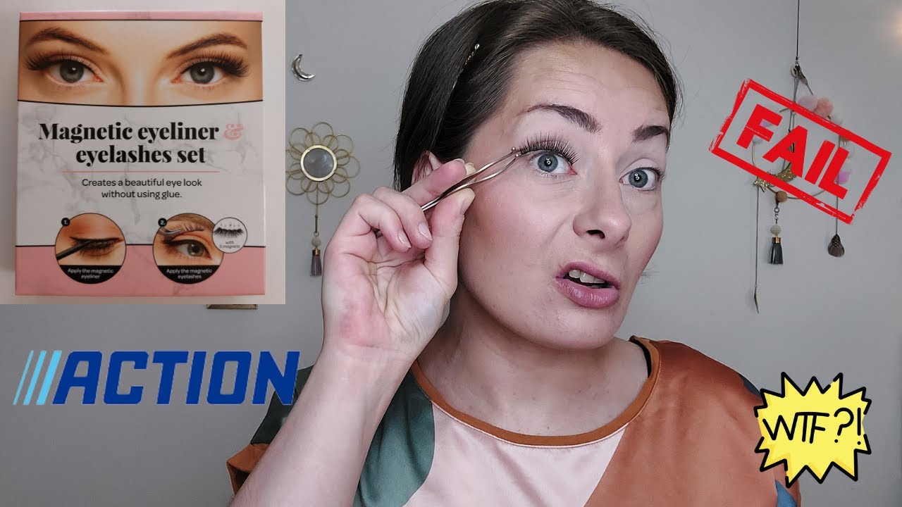 FAUX CILS MAGNÉTIQUES ACTION : Crashtest