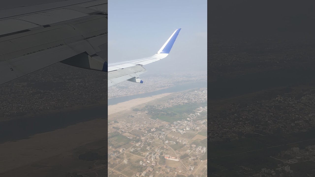 Prayagraj (Allahabad) from above sky view ❤️