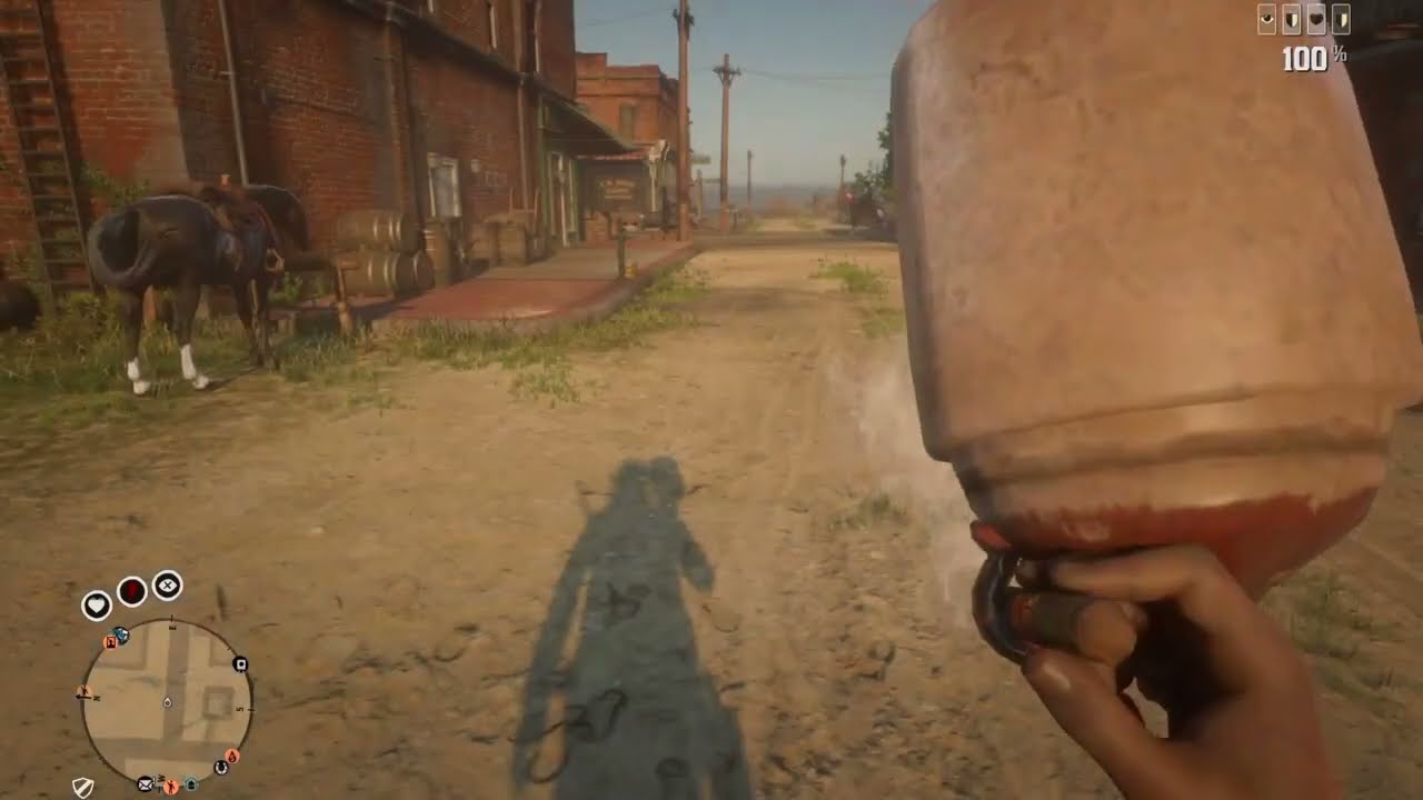 RDO Glitch | EMOTE WHILE HOLDING WEAPONS GLITCH (cool trick)