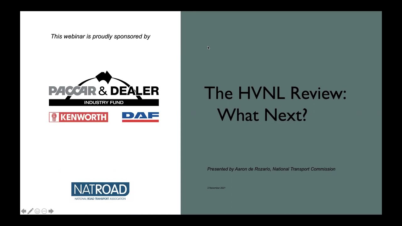 The HVNL Review: What Next?
