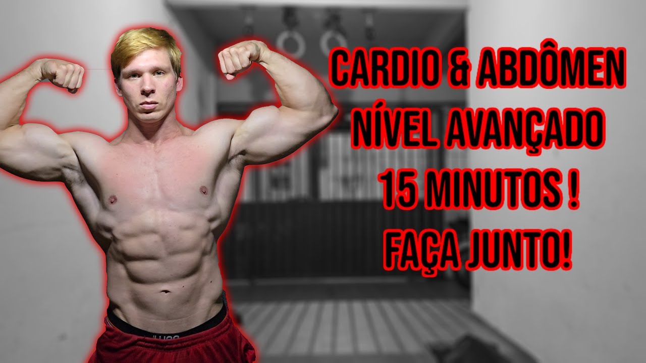 CARDIO & ABS NÍVEL AVANÇADO | 15 min. | Faça Junto!!