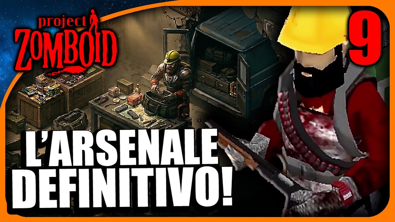 ARMI ASSURDE E FOLLIA DI MUNIZIONI!   - Project Zomboid Gameplay ITA ep9