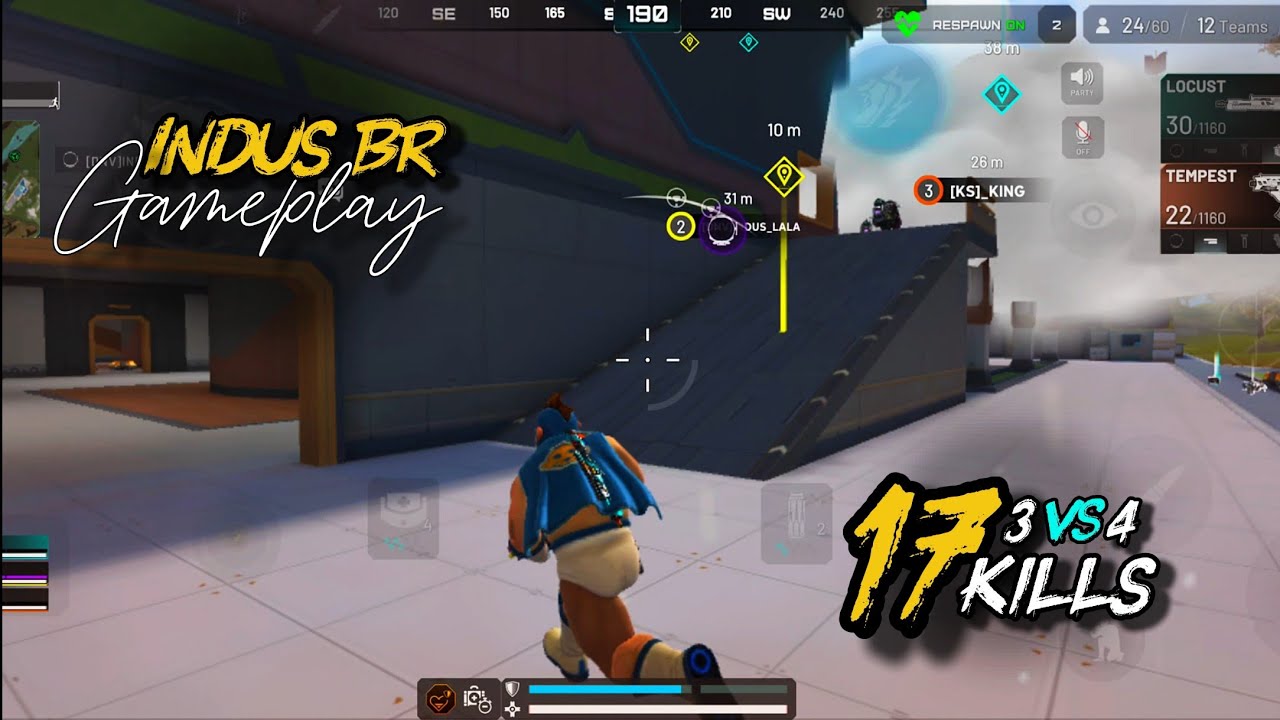 Indus BR 3v4 Gameplay @IndusGame #indiakaindus #indusbattleroyal #indusbr 