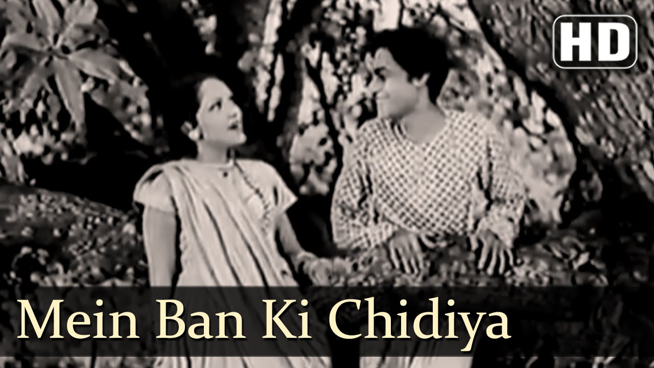 Main Ban Ke Chidiya | Achhut Kanya Songs | Ashok Kumar | Devika Rani | Romantic | Filmigaane