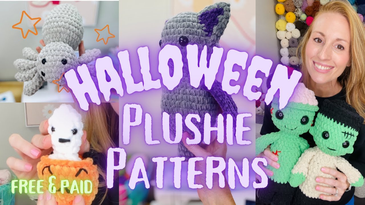 👻Top 10 Halloween Crochet Patterns | Pattern Round-Up | Crochet Vlog
