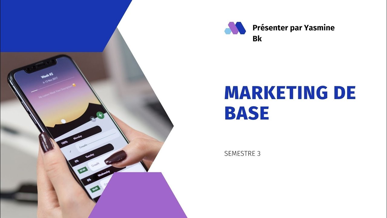 video 2:Marketing de base (chapitre 1 :La démarche marketing)