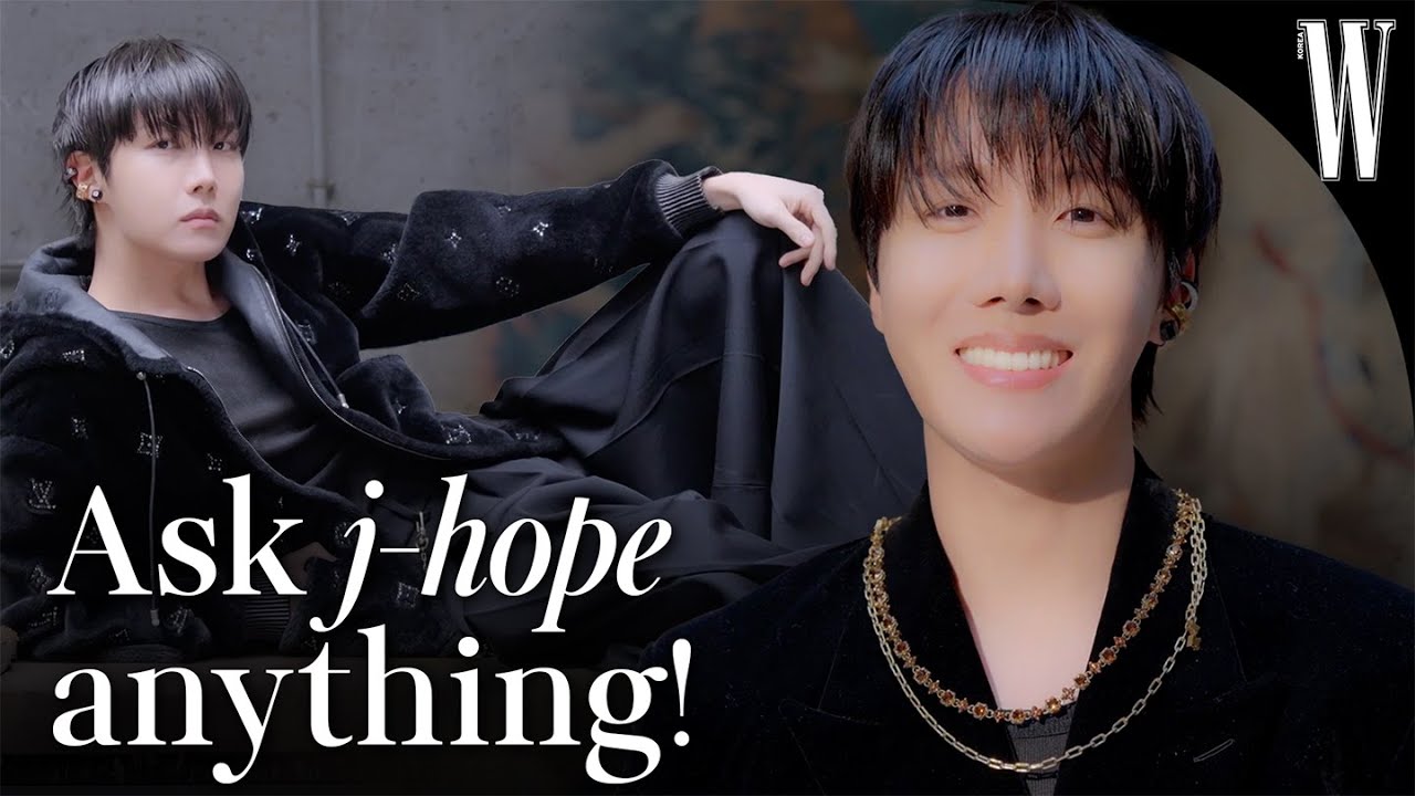 [ENG/JP] 호비가 영원히 귀여움💜 유우명한 '민초단' 제이홉의 아이스크림 취향부터 올해 계획까지, 낱낱이 물었습니다 by W Korea
