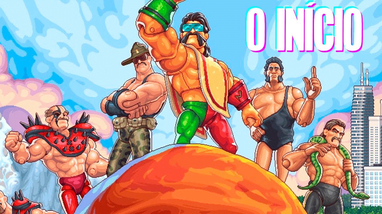 FIZERAM UM RPG DE LUTA LIVRE? - Wrestlequest (O Início)