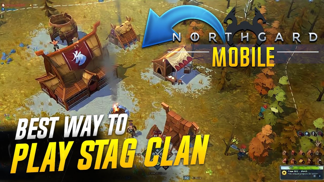 BEST Way to play the STAG Clan! Northgard Mobile