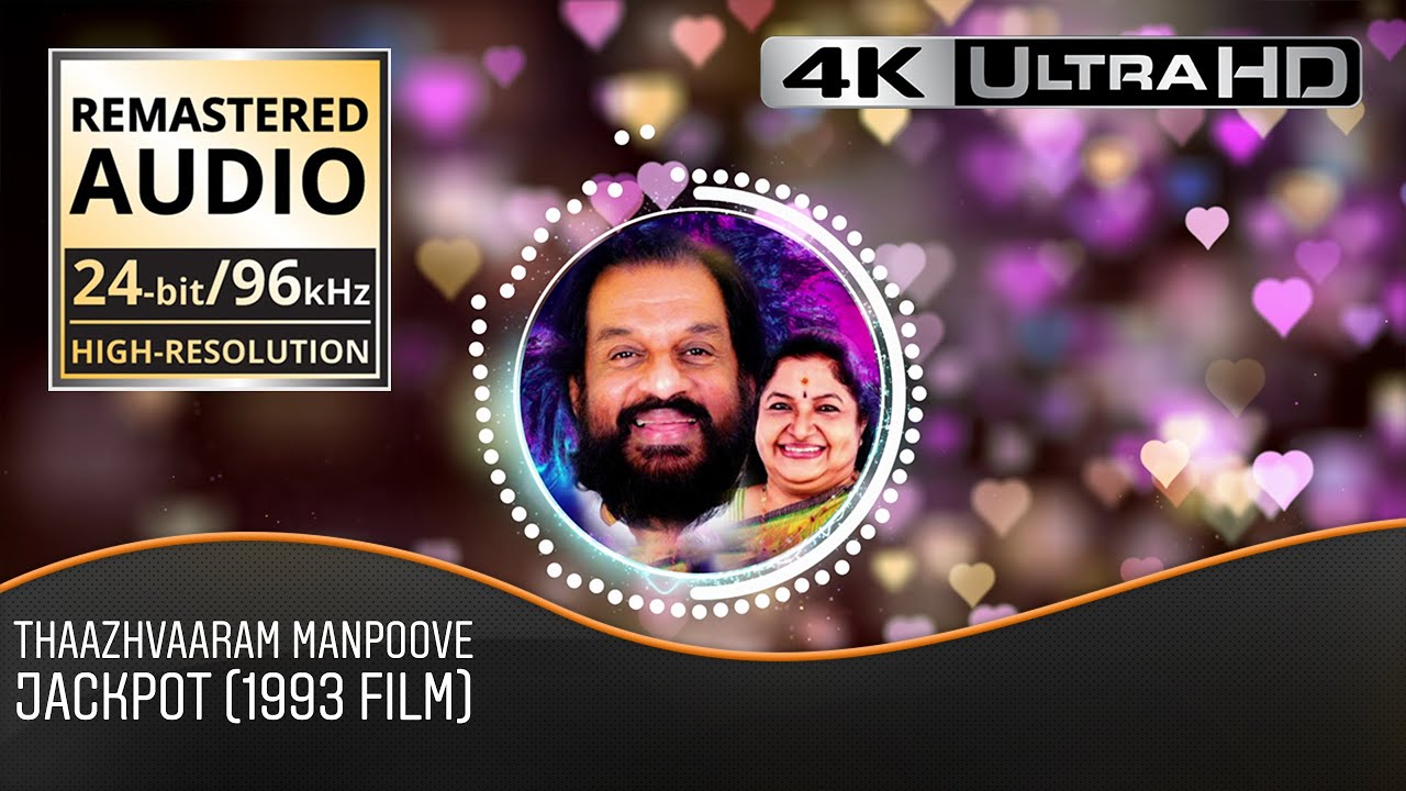 Thaazhvaaram Manpoove With Lyrics | Jackpot | Original High Quality Audio | 4K Video