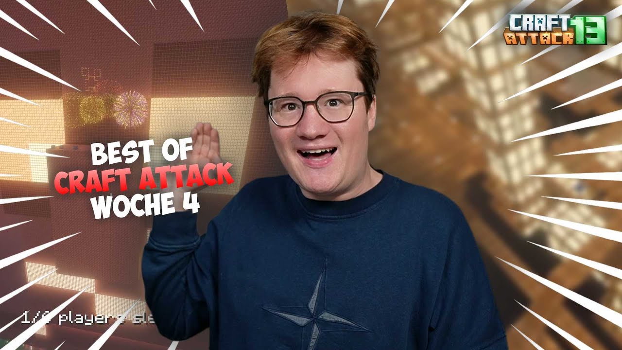 CRAFT ATTACK WEEK 4 &ndash; The best moments, highlights, pranks & events (TheJoCraft Edition)