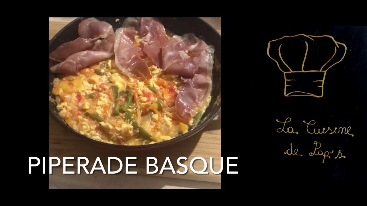 recette de la piperade basque
