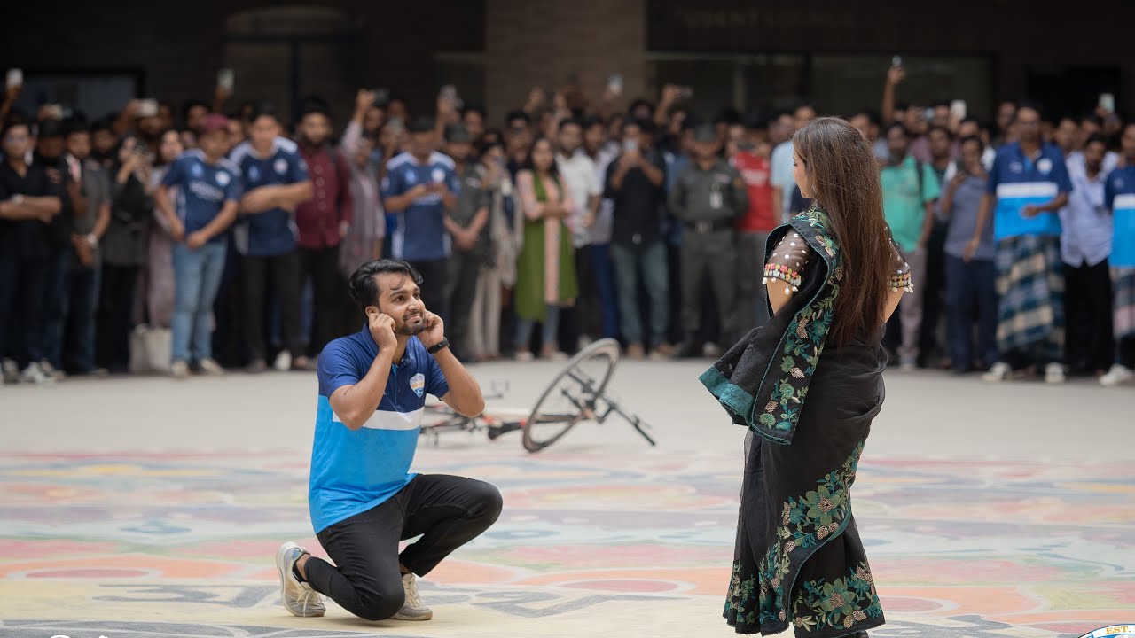 O Mon Pakhi Dance || NSUAC Flashmob 2024 || North South University || Samir Choreography
