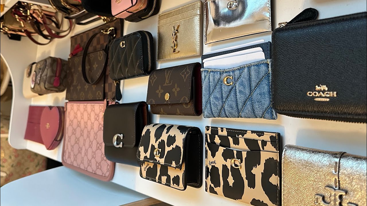 My ENTIRE SLG collection!  PART 1 | 50 pieces! | Coach, LV, Gucci, Tory Burch, YSL, & Michael Kors