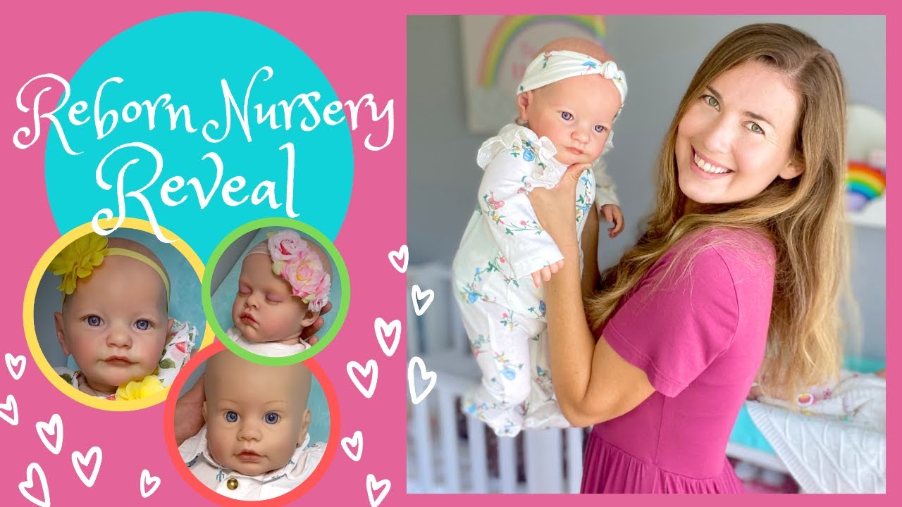 My New Reborn Nursery Reveal! Nursery Tour & Changing 3 Reborn Babies In Festive Outfits! (2021)