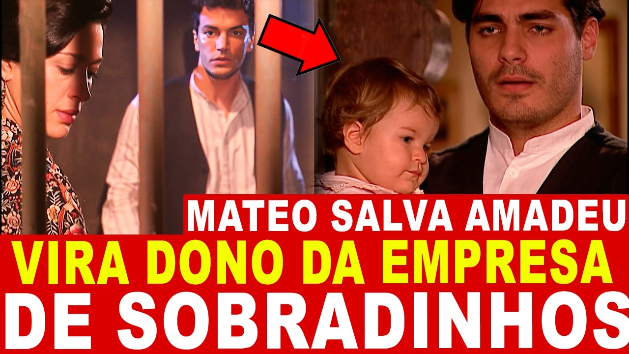 TERRA NOSTRA - Matteo tem IDÉIA GENIAL, salva Amadeu da cadeia e VIRA DONO da EMPRESA de sobradinhos