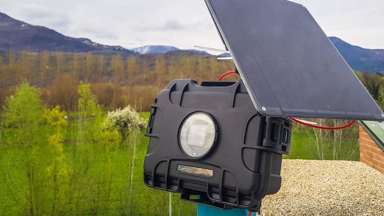 TIMELAPSE LUNGHI SETTIMANE O MESI ?! CamDo SolarX per GoPro