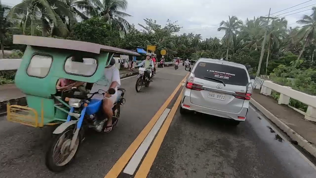 Early morning ride from Maypangdan to Sawang Borongan City